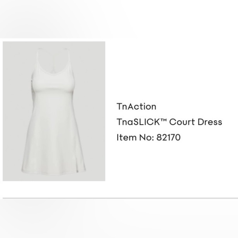 Aritzia Tna Slick Court Exercise Dress Gem